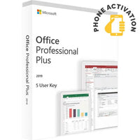 Microsoft Office 2019 Pro Plus 5PC Users Phone Activation