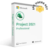 Microsoft Project 2021 Professional 5PC Users