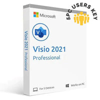 Microsoft Visio 2021 Professional 5PC Users