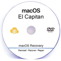 MacOS El Capitan DVD Recovery Reinstall