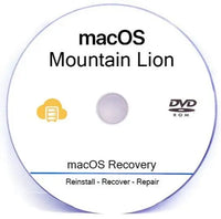 MacOS Mountain Lion DVD Recovery Reinstall