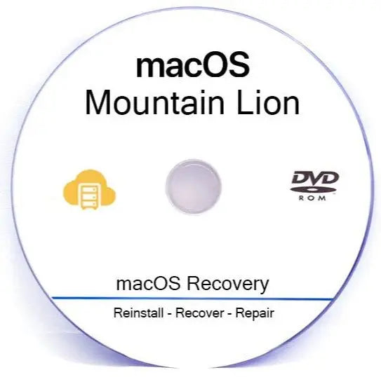 MacOS Mountain Lion DVD Recovery Reinstall