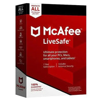 McAfee LiveSafe Unlimited Devices 1 Year