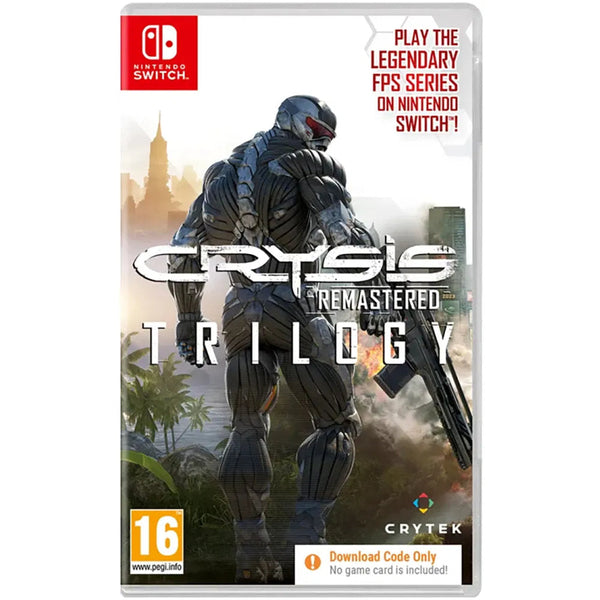 Crysis Remastered Trilogy Digital Download Key (Nintendo Switch)