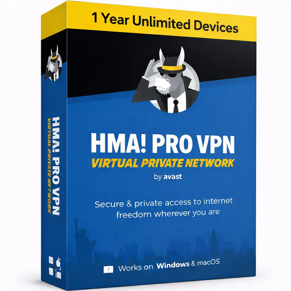 HMA! Pro VPN Key 1 Year Unlimited Devices