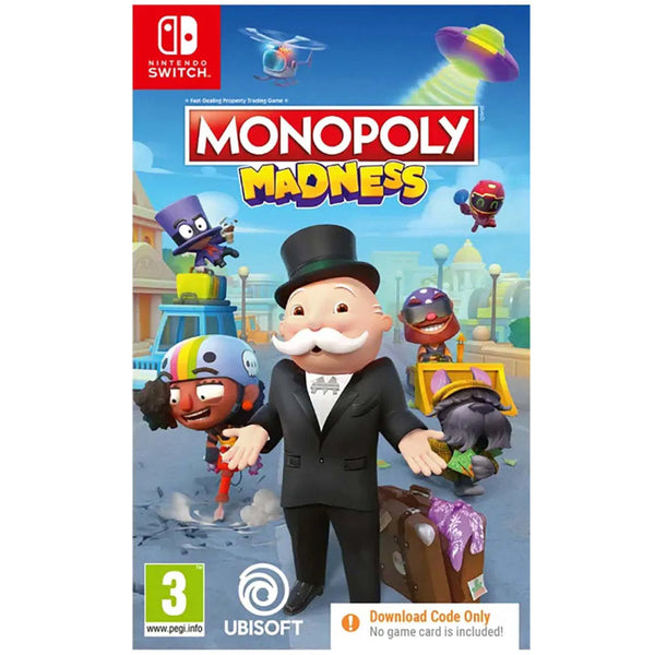 Monopoly Madness Digital Download Key (Nintendo Switch)