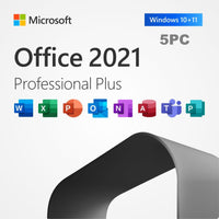 Microsoft Office 2021 Professional Plus | 5 PC | Product Key | Lifetime