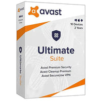 Avast Ultimate Suite 10 Devices 2 Year