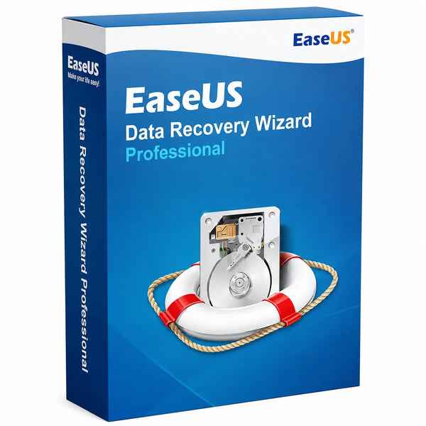 EaseUS Data Recovery Wizard Professional 2026 Key 1 Year 1 Device