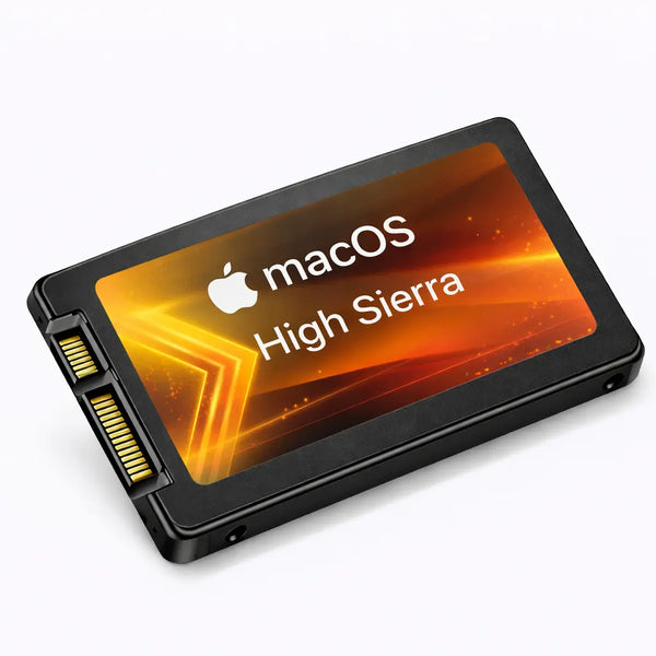 Unidad SSD preinstalada con macOS High Sierra de 240 GB, 480 GB, 1 TB y 2 TB