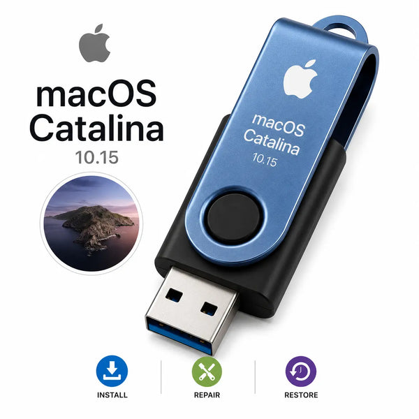 macOS 10.15 Catalina Recovery Reinstall Bootable USB