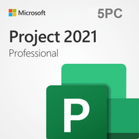 Microsoft Project 2021 Professional | 5 PC | Product Key | Instant