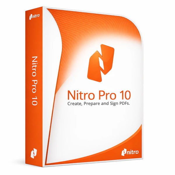 Nitro Pro 10 PDF Editor Creator Sign Converter s doživotní platností