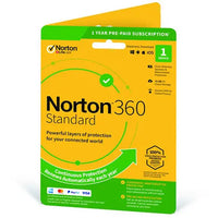 Norton 360 Standard 1 Year 1 Device 10GB Antivirus Security