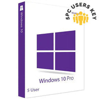 Microsoft Windows 10 Professional 5PC Users