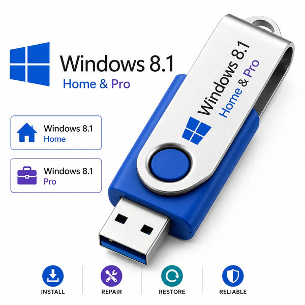 Microsoft Windows 8.1 Installation Recovery USB