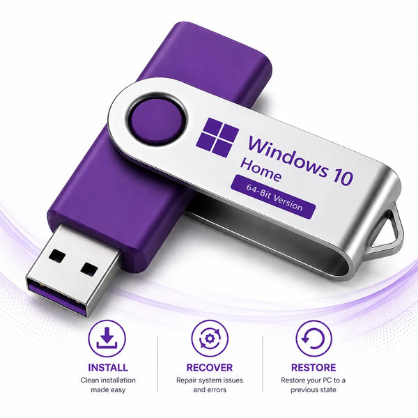 Windows 10 Home Reinstall Recovery USB