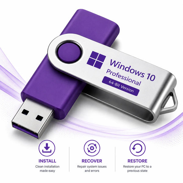 Windows 10 Professional Reinstall Recovery USB