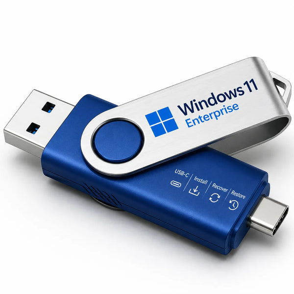Windows 11 Enterprise Bootable Install USB-C