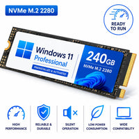 Windows 11 Professional Preinstalled SATA SSD 240GB 480GB 1TB 2TB