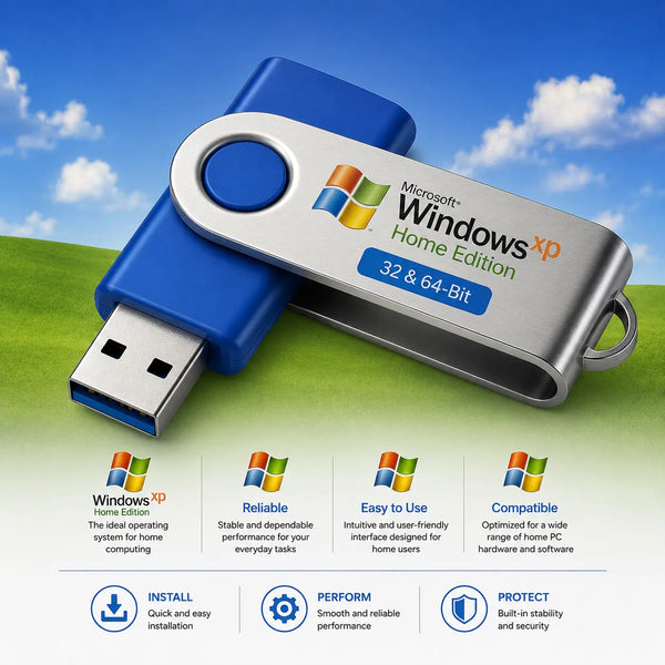 Windows XP Home Installation Recovery Bootable USB