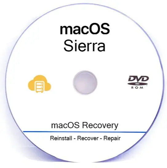 MacOS Sierra DVD Recovery Reinstall