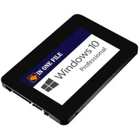 Windows 10 Professional Preinstalled SSD Drive