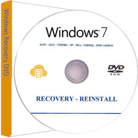 Windows 7 All Versions DVD Reinstall Recovery